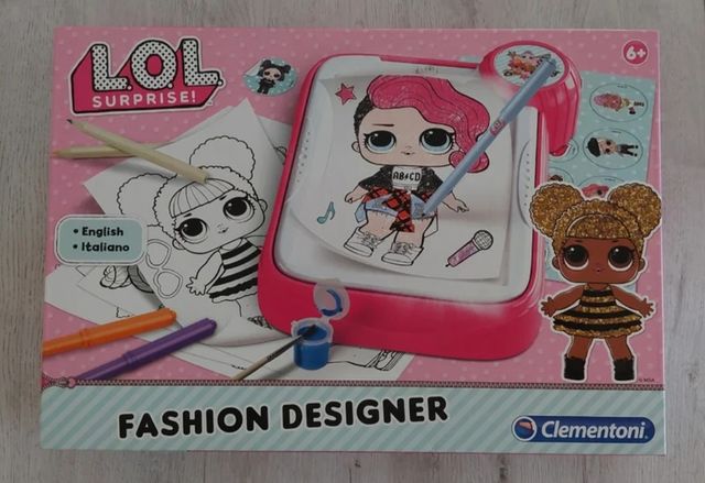 JUEGO DIBUJO Y DISEÑO LOL SURPRISE