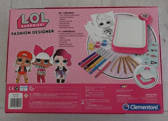 JUEGO DIBUJO Y DISEÑO LOL SURPRISE