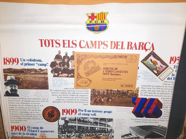 Maqueta troquelada Camp Nou NUEVA