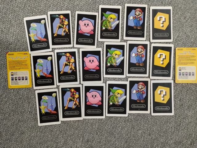Set carte Nintendo 