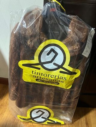 Abrigo de piel Talla S