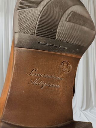 Botas altas piel marrones
