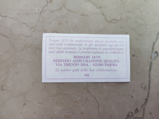 Violetta di Parma - Borsari 1870