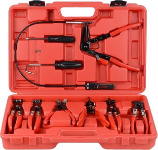 ✅️ Juego de 9 alicates para mangueras