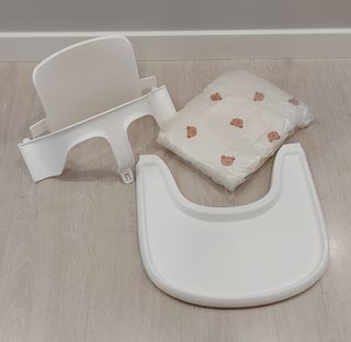 NUEVOS! Bandeja Baby set y Cojin para trona stokke