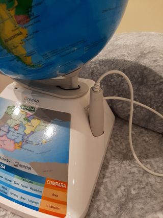 Bola del mundo interactiva oregon