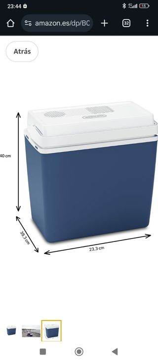 Nevera portátil eléctrica