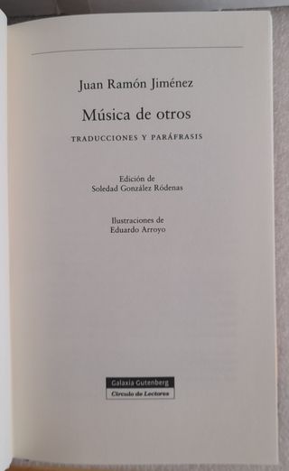 Música de otros