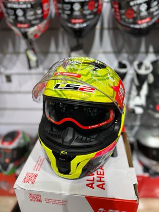 Casco Ls2 stream 2 tiger Aldeguer 