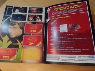 Álbum de cromos de Star Wars