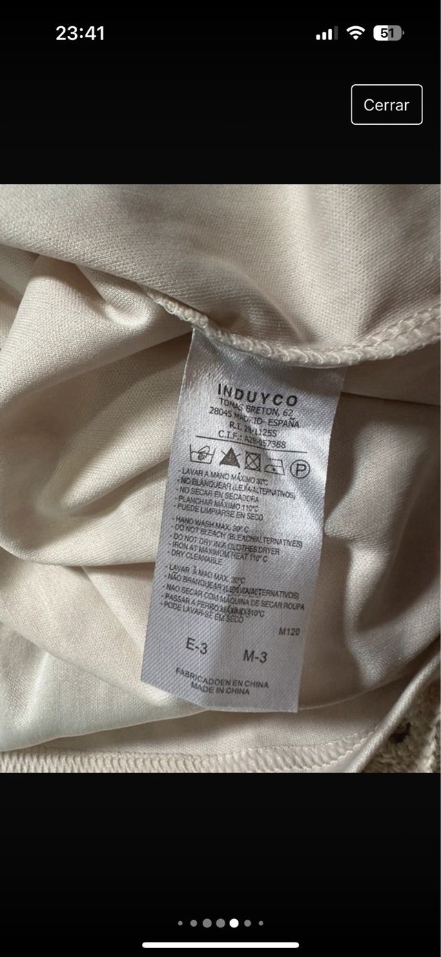 Vestido Tintoretto