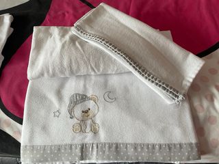 Sábana cuna franela