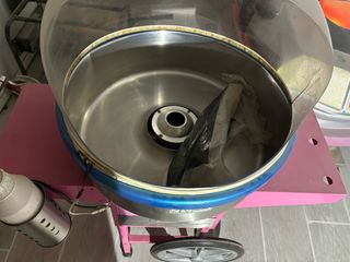 Maquina algodón de azúcar.fotos por privado