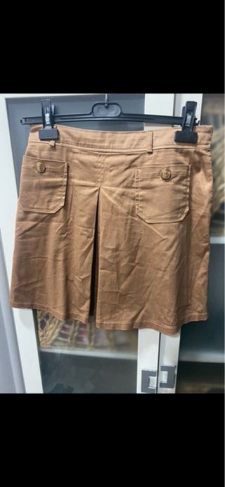 Falda marron