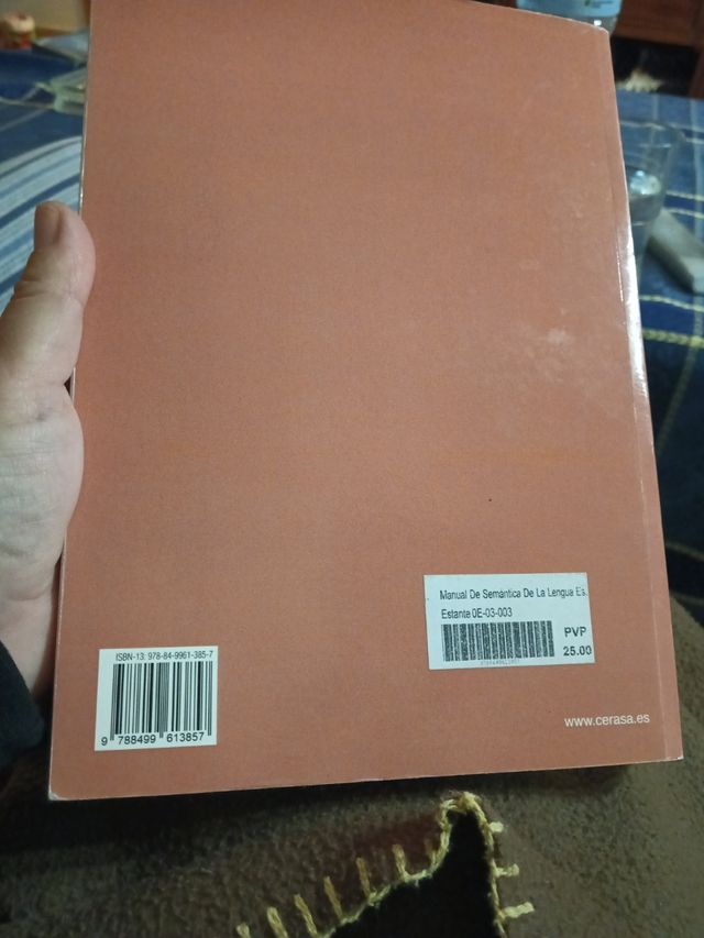 Manual de Semántica de la Lengua Española