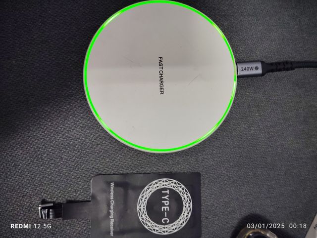 Cargador inalámbrico