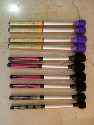 Mazas y baquetas para batucadas, charangas y banda