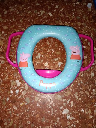 Adaptador WC infantil de pepa pig