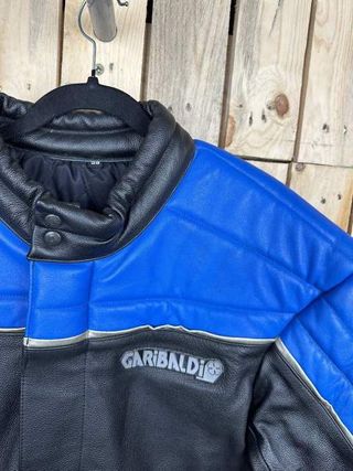 CHAQUETA T-XL MOTO GARIBALDI AZUL