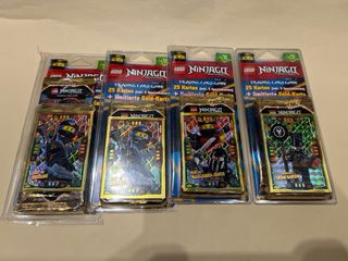 N.4 Pack Lego The Ninjago Masters of Spinjitzu