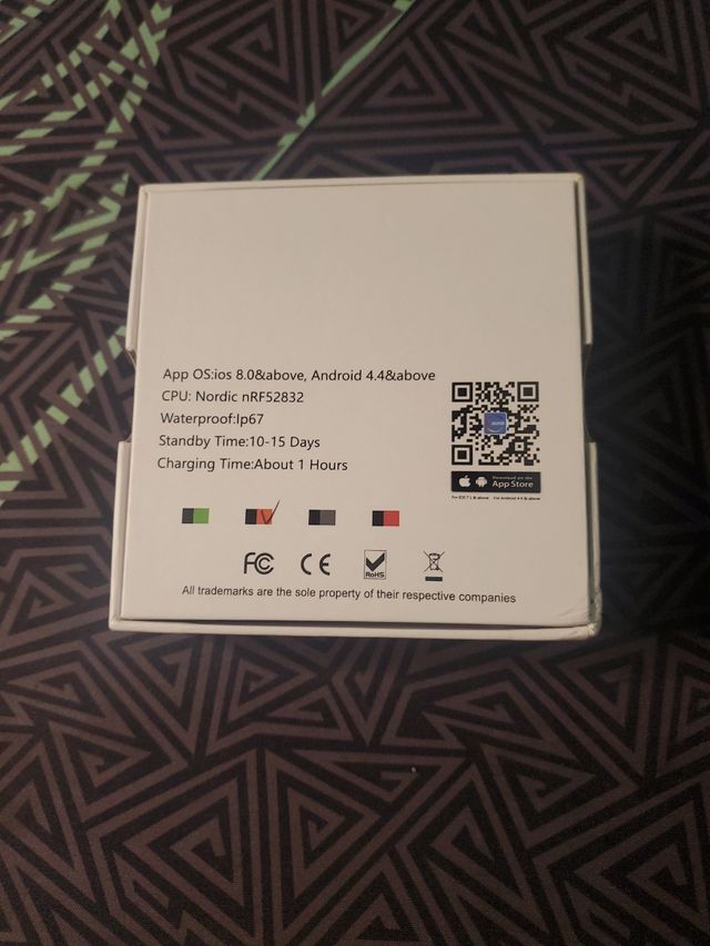 Reloj inteligente fines tracker