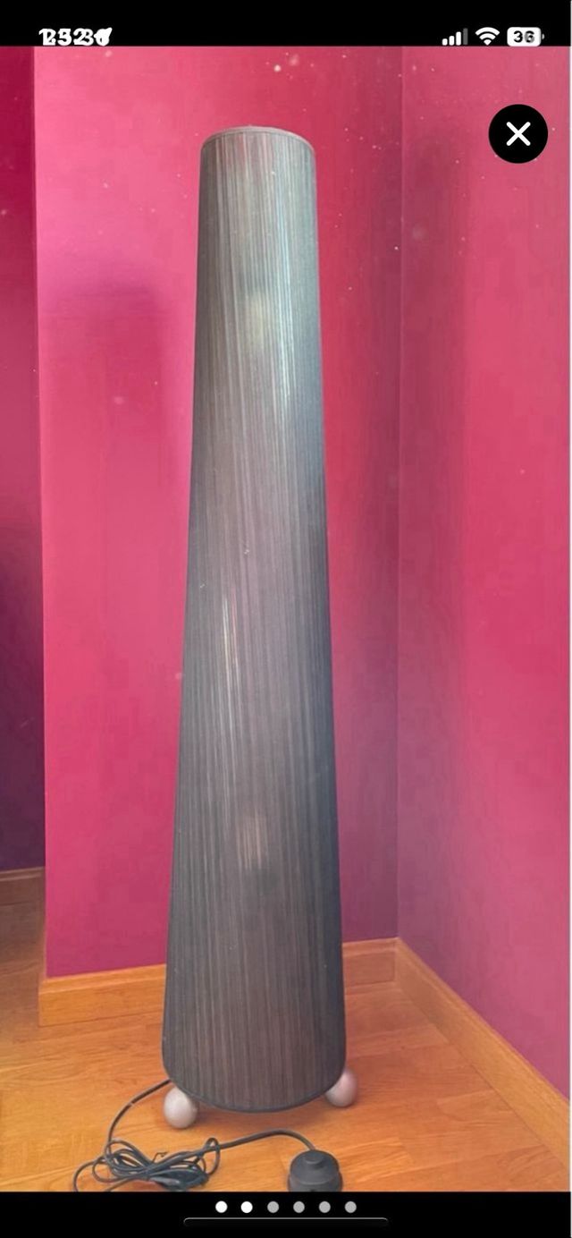 Lampara de pie 125cm