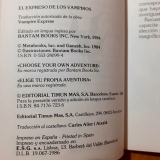 Libros ELIGE TU PROPIA AVENTURA