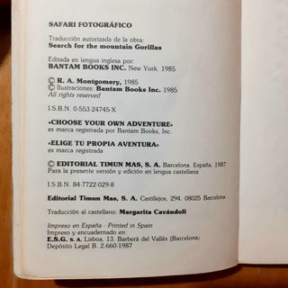 Libros ELIGE TU PROPIA AVENTURA