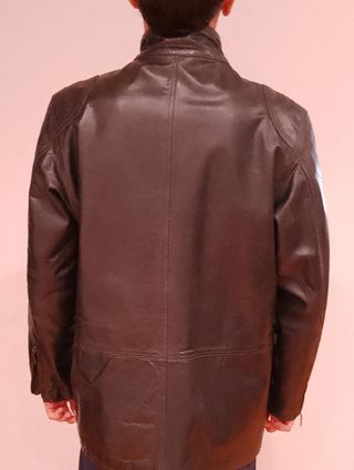 Chaqueta de piel Emporio Armani 