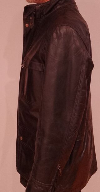 Chaqueta de piel Emporio Armani 