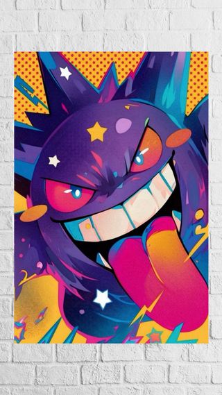 Cuadro Pokemon Gengar