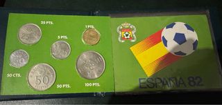 Colección monedas del Mundial de España 1982