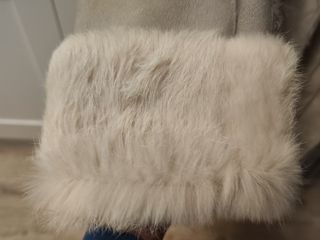 Abrigo de piel de conejo