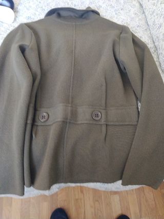 Preciosa chaqueta lana merino talla M,