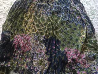 Pantalón tipo harén étnico, talla única