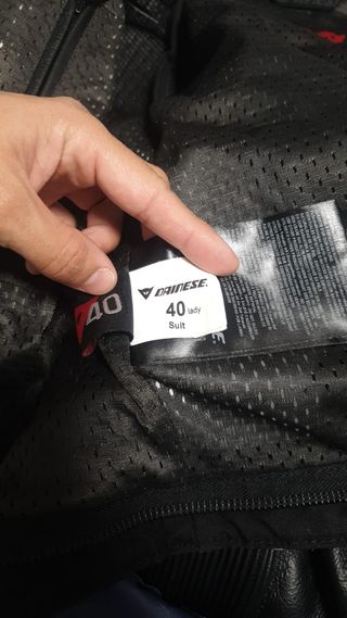 Mono de cuero para moto DAINESE