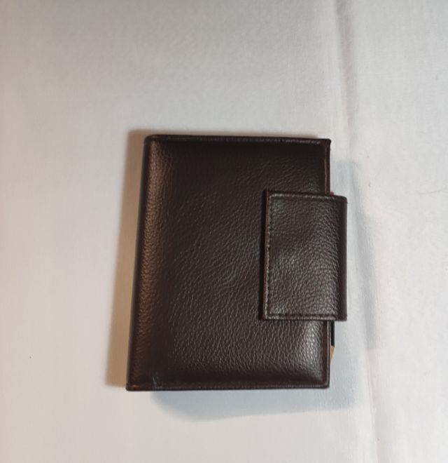 Rubrica ecopelle vintage