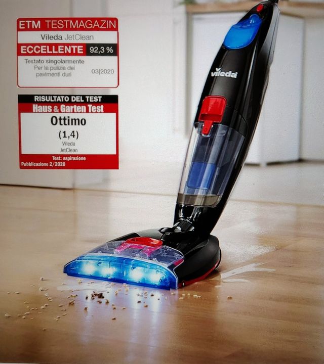 Vileda JetClean aspirapolvere e lavapavi