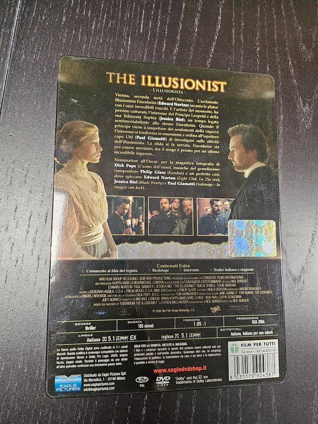THE ILLUSIONIST - FILM DVD