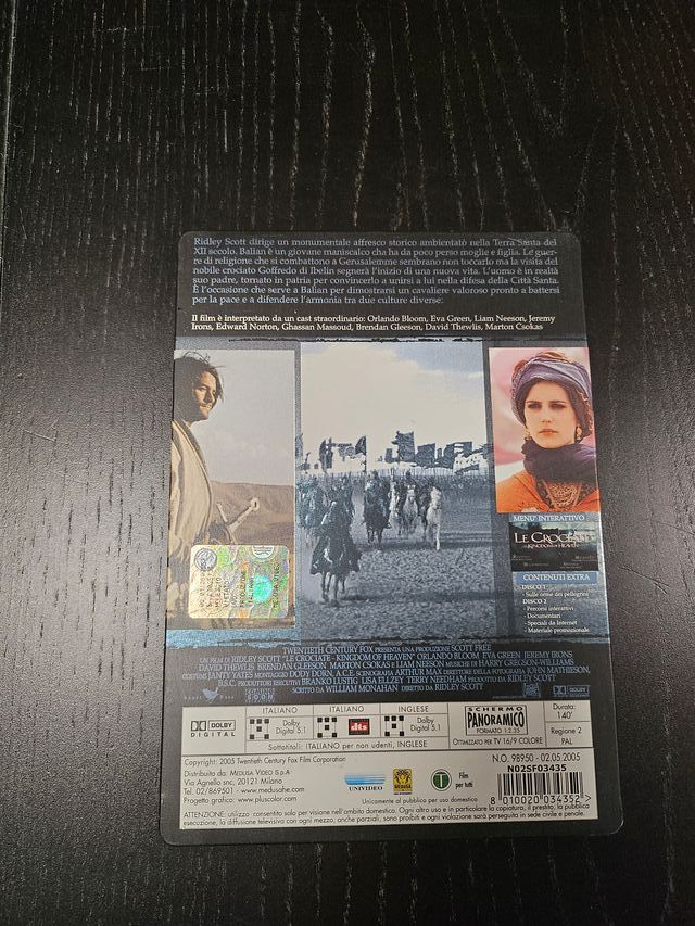 LE CROCIATE - FILM DVD