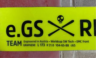 Esquis HEAD GS 173 cm