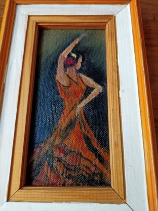 2 quadrucci pittura olio