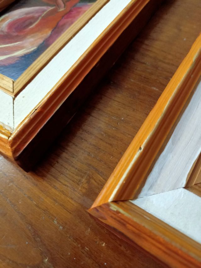 2 quadrucci pittura olio