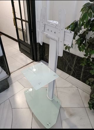 Soporte TV blanco