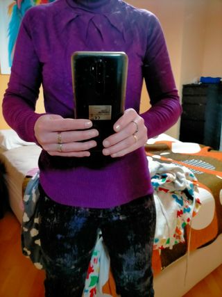 Jersey cuello alto Mango