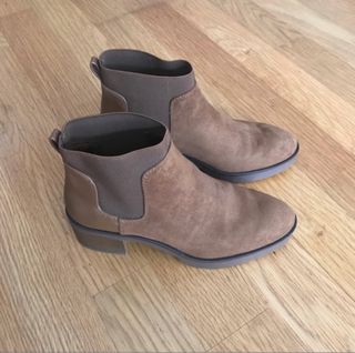 Botines ante marrones