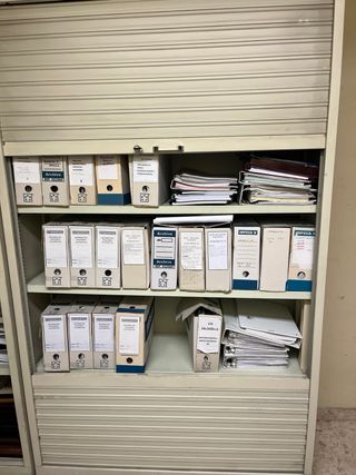 Armario archivador metalico