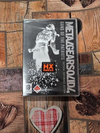 Metal Gear solid Guns of patriots DVD 