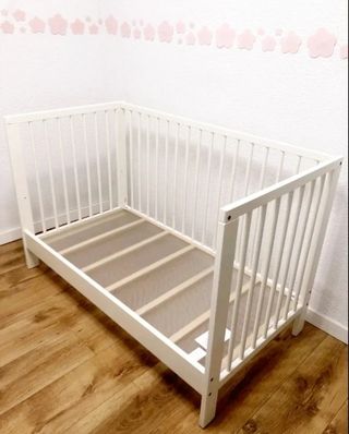 Cuna 120x60 + Colchón Dormity sin uso