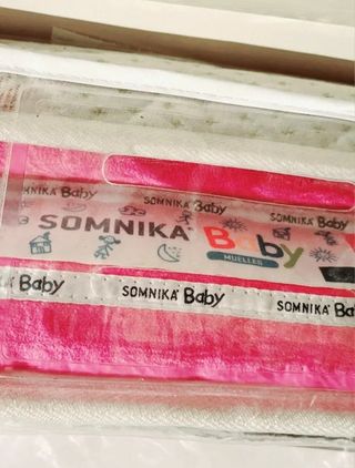 Cuna 120x60 + Colchón Dormity sin uso